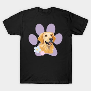 Pastel Golden Retriever T-Shirt